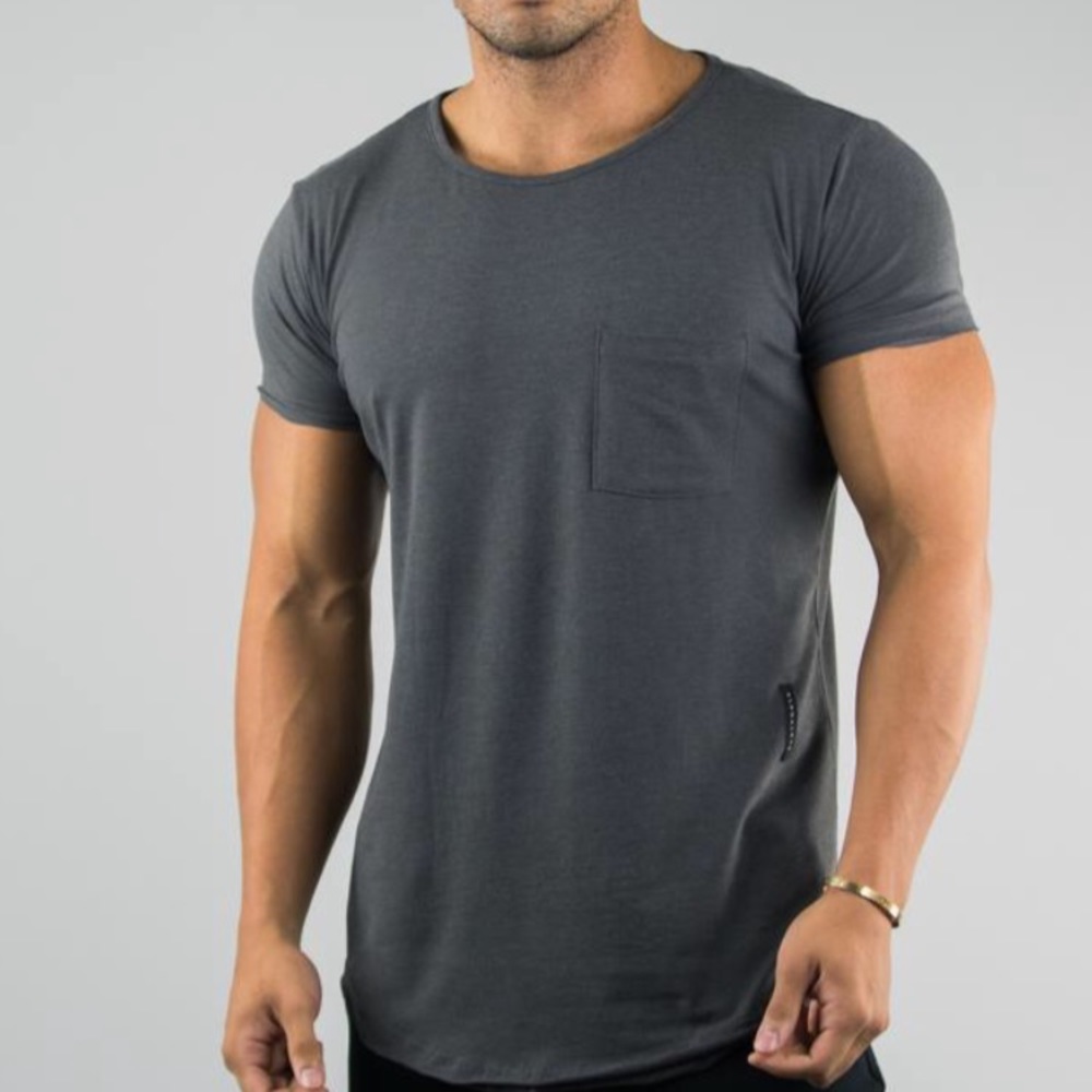 Charcoal Alphalete Scoop Neck